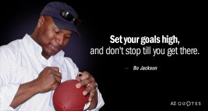 What is your goal in sports?