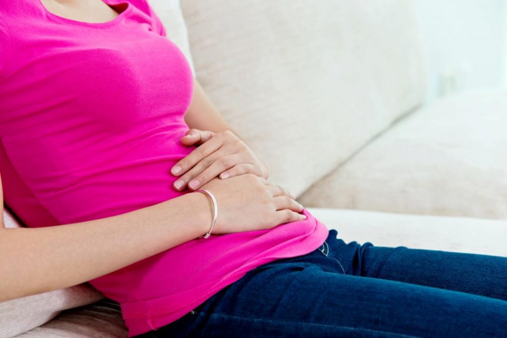 احساس گرفتگی در اوایل بارداری